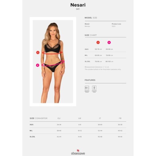 OBSESSIVE - NESARI SET DOS PIEZAS XS/S - Imagen 7