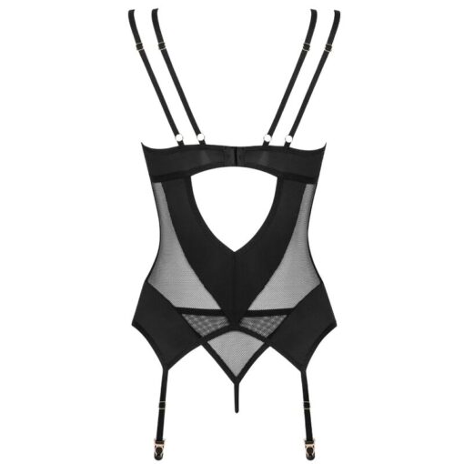 OBSESSIVE - NESARI CORSET & TANGA XL/XXL - Imagen 6