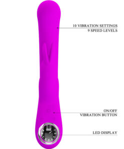 PRETTY LOVE – LAMAR VIBRADOR RABBIT & PUNTO G VIOLETA - intimamenities.com