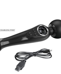 PRETTY LOVE – SKYLER VIBRADOR WAND NEGRO - intimamenities.com