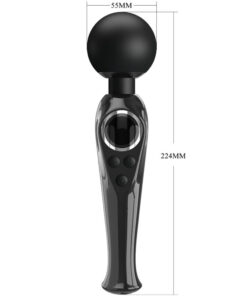 PRETTY LOVE – SKYLER VIBRADOR WAND NEGRO - intimamenities.com