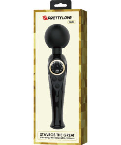 PRETTY LOVE – SKYLER VIBRADOR WAND NEGRO - intimamenities.com