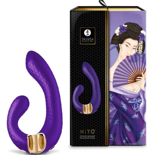 SHUNGA – MIYO MASAJEADOR INTIMO VIOLETA - intimamenities.com