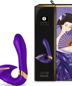SHUNGA – SOYO MASAJEADOR INTIMO VIOLETA - intimamenities.com