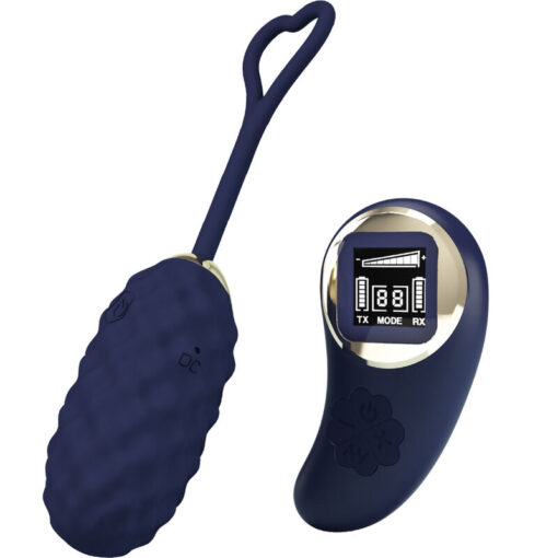 PRETTY LOVE – VIVIAN HUEVO VIBRADOR CONTROL REMOTO AZUL - intimamenities.com