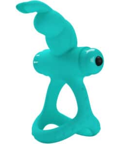 PRETTY LOVE – FIGGY ANILLO VIBRADOR RABBIT VERDE - intimamenities.com