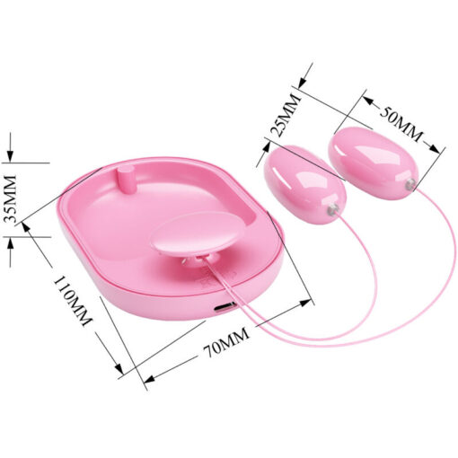 PRETTY LOVE – FUN BOX BALA VIBRADORA ROSA - intimamenities.com