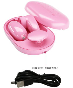 PRETTY LOVE – MAGIC BOX BALA VIBRADORA & ESTIMULADOR ROSA - intimamenities.com