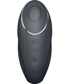 SATISFYER – TAP & CLIMAX 1 VIBRADOR LAY-ON NEGRO - intimamenities.com