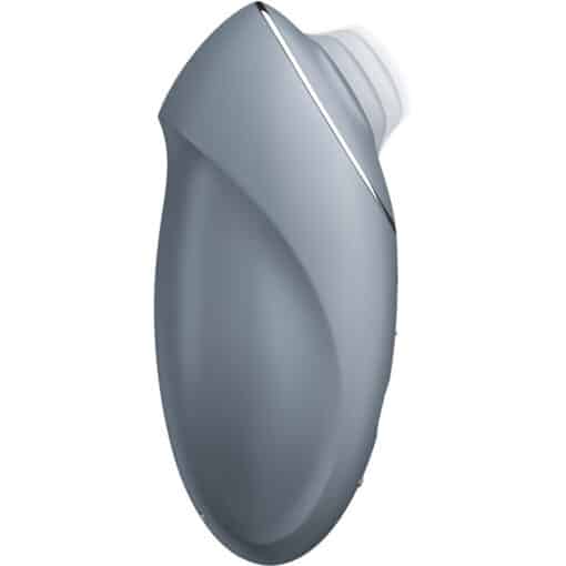 SATISFYER – TAP & CLIMAX 1 VIBRADOR LAY-ON GRIS - intimamenities.com