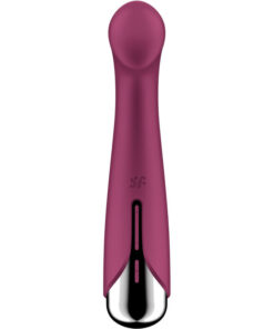 SATISFYER – SPINNING G-SPORT 1 VIBRADOR ROTADOR ROJO - intimamenities.com