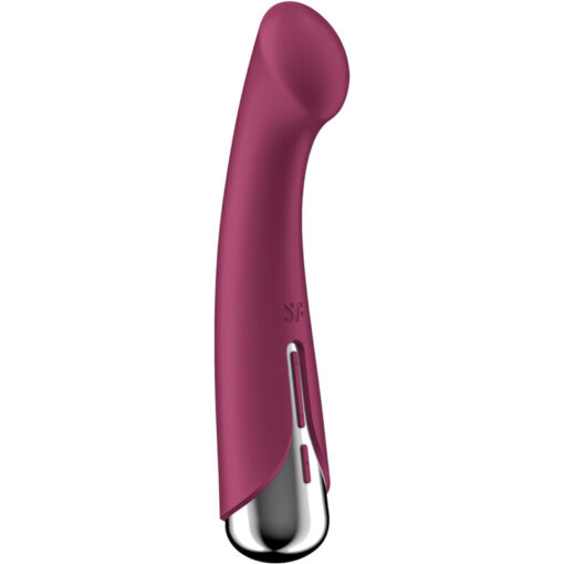 SATISFYER – SPINNING G-SPORT 1 VIBRADOR ROTADOR ROJO - intimamenities.com