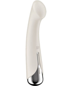 SATISFYER – SPINNING G-SPORT 1 VIBRADOR ROTADOR BEIGE - intimamenities.com
