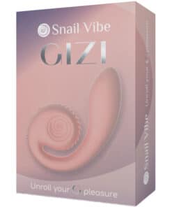 SNAIL VIBE – GIZI ESTIMULADOR DUAL ROSA - intimamenities.com