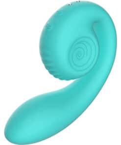 SNAIL VIBE – GIZI ESTIMULADOR DUAL TURQUESA - intimamenities.com