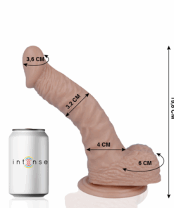 MR INTENSE - 18 PENE REALÍSTICO 19.8 CM -O- 3.2 CM