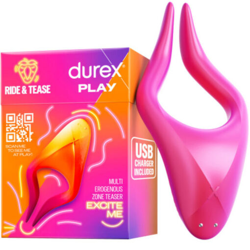 DUREX – TOY MULTIESTIMULADOR RIDE & TEASE - intimamenities.com