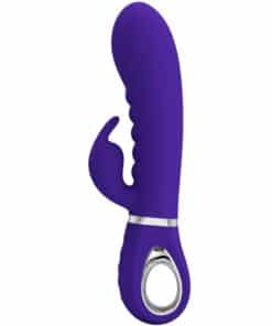 PRETTY LOVE – PRESCOTT VIBRADOR PUNTO G MULTIFUNCIÓN LILA - intimamenities.com