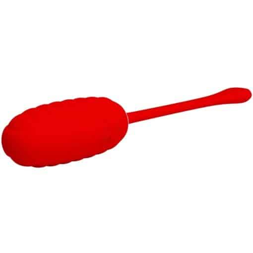 PRETTY LOVE – KIRK HUEVO VIBRADOR RECARGABLE ROJO - intimamenities.com