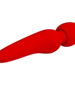 PRETTY LOVE – MEREDITH MASAJEADOR 12 MODOS VIBRACIÓN ROJO - intimamenities.com