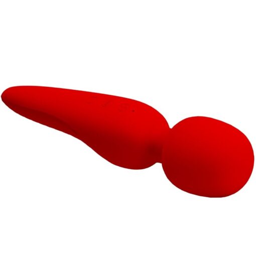 PRETTY LOVE – MEREDITH MASAJEADOR 12 MODOS VIBRACIÓN ROJO - intimamenities.com