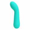 PRETTY LOVE – FAUN VIBRADOR RECARGABLE VERDE AGUA - intimamenities.com