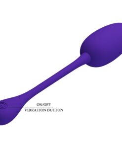 PRETTY LOVE – KNUCKER HUEVO VIBRADOR RECARGABLE LILA - intimamenities.com