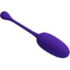 PRETTY LOVE – KNUCKER HUEVO VIBRADOR RECARGABLE LILA - intimamenities.com