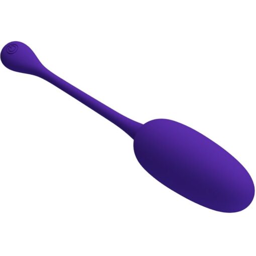 PRETTY LOVE – KNUCKER HUEVO VIBRADOR RECARGABLE LILA - intimamenities.com