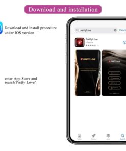 PRETTY LOVE – CATALINA VIBRADOR APP CONTROL REMOTO LILA - intimamenities.com