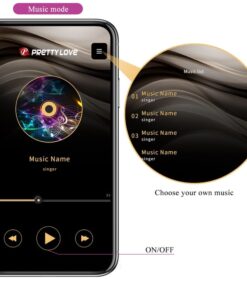 PRETTY LOVE – CATALINA VIBRADOR APP CONTROL REMOTO LILA - intimamenities.com