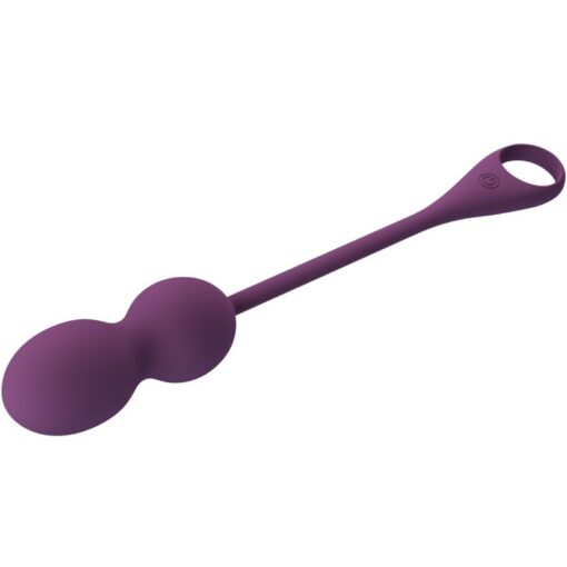 PRETTY LOVE – ELVIRA KEGEL BALLS APP CONTROL REMOTO MORADO - intimamenities.com