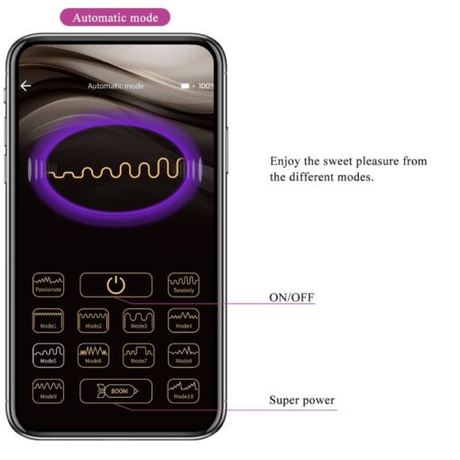 PRETTY LOVE – ELVIRA KEGEL BALLS APP CONTROL REMOTO MORADO - intimamenities.com
