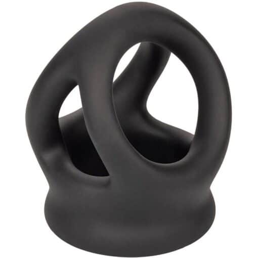 CALEXOTICS - ALPHA ANILLO DE JAULA DOBLE NEGRO - Imagen 3