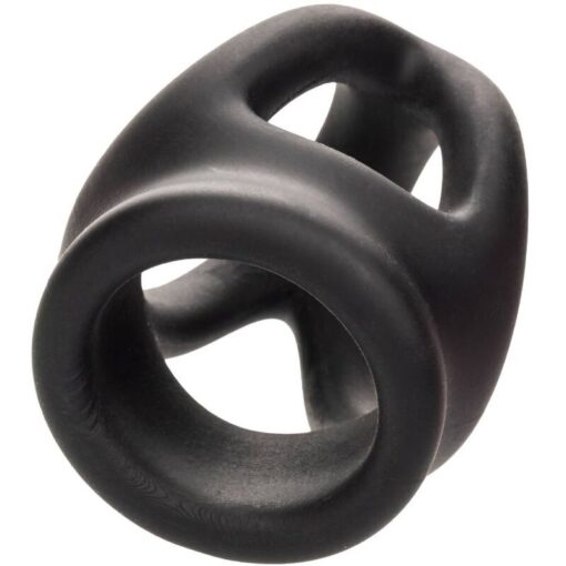 CALEXOTICS - ALPHA ANILLO DE JAULA DOBLE NEGRO - Imagen 6