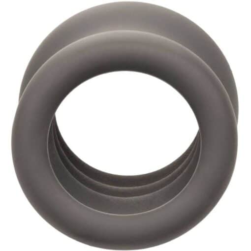 CALEXOTICS - ALPHA ANILLO EXTENSIÓN ESCROTO DOBLE NEGRO - Imagen 5
