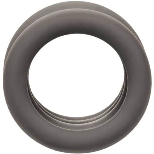 CALEXOTICS - ALPHA ANILLO EXTENSIÓN ESCROTO DOBLE NEGRO - Imagen 8