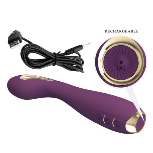 PRETTY LOVE – HECTOR VIBRADOR ELECTROSHOCK POR CONTROL POR APP LILA - intimamenities.com