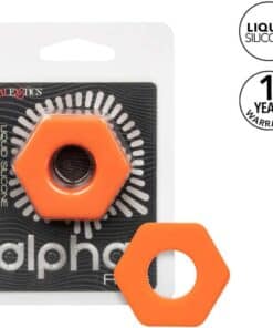 CALEXOTICS - ALPHA ANILLO PROLONG SEXGONO NARANJA