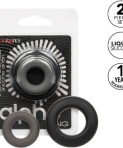 CALEXOTICS - ALPHA SET DE 2 ANILLOS PROLONG GRIS