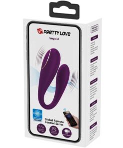 PRETTY LOVE – AUGUST VIBRADOR DOBLE PLACER APP REMOTE - intimamenities.com