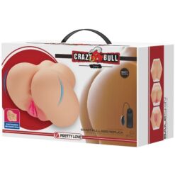 CRAZY BULL - VAGINA Y ANO REALÍSTICOS VIBRADOR LUNA - piKanteo | Despierta tu lado más piKante