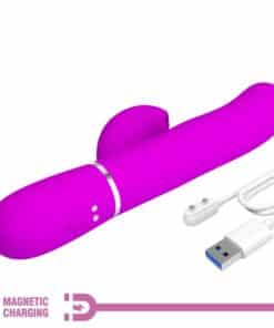 PRETTY LOVE – PERLITA VIBRADOR PUNTO G 3 EN 1 MULTIFUNCIÓN VIOETA - intimamenities.com