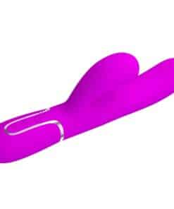 PRETTY LOVE – PERLITA VIBRADOR PUNTO G 3 EN 1 MULTIFUNCIÓN VIOETA - intimamenities.com