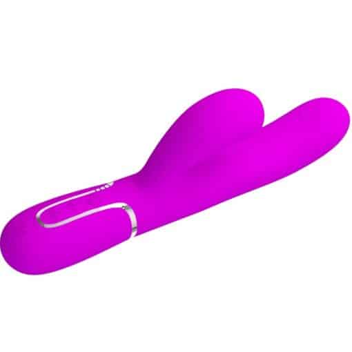 PRETTY LOVE – PERLITA VIBRADOR PUNTO G 3 EN 1 MULTIFUNCIÓN VIOETA - intimamenities.com