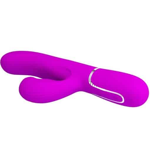 PRETTY LOVE – PERLITA VIBRADOR PUNTO G 3 EN 1 MULTIFUNCIÓN VIOETA - intimamenities.com