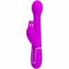PRETTY LOVE – DEJON VIBRADOR RABBIT 3 EN 1 MULTIFUNCIÓN VIOLETA - intimamenities.com