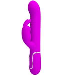 PRETTY LOVE – VIBRADOR COALE RABBIT PERLAS VIOLETA - intimamenities.com