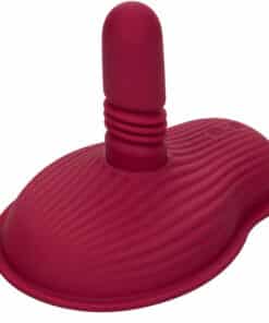 CALEXOTICS - RIDER MASAJEADOR DOBLE MOTOR CONTROL REMOTO ROJO