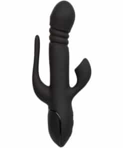 CALEXOTICS – VIBRADOR TRIPLE EUPHORIA NEGRO - intimamenities.com